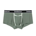 thumbnail image 2 of TANBOM Men's Underwear Boxer Brief Bamboo Viscose Comfortable Underpants 1 pack (Pea Green, Regular XXXL), 2 of 6