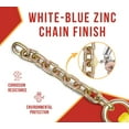 thumbnail image 5 of (4 Pack) 2" x 21' Replacement Tie Down Strap w/ Chain Extension for 8-Point Tie Down Kits, 4000 lbs WLL, 5 of 9