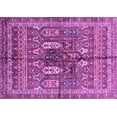thumbnail image 1 of Ahgly Company Indoor Rectangle Abstract Purple Modern Area Rugs, 3' x 5', 1 of 4
