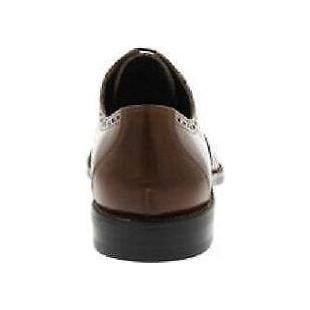 Stacy Adams Mens Cognac Leather Wingtip Memory Foam Loafers 25138-221 Size 8.5 M Men main image 4