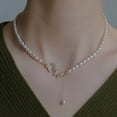 thumbnail image 3 of POINTERTECK Collier de Perles Zircon Papillon à la Mode - Or, 3 of 6