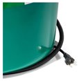 thumbnail image 4 of HT-200 16 Gallon Plastic Heated Livestock Pet Farm Animal Water Bucket Tub with Hidden De-Icer Heating , Green (2 Pack), 4 of 8