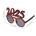 thumbnail image 2 of unbranded Gafas Circulares 2025 Rojas Para Y Accesorio De Fiesta Llamativo, 2 of 5