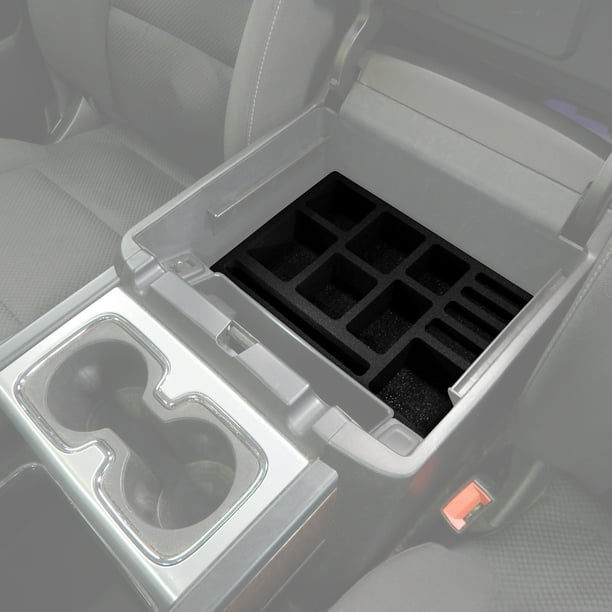 Red Hound Auto Center Console Organizer 3 Piece Stacking Set Vehicle