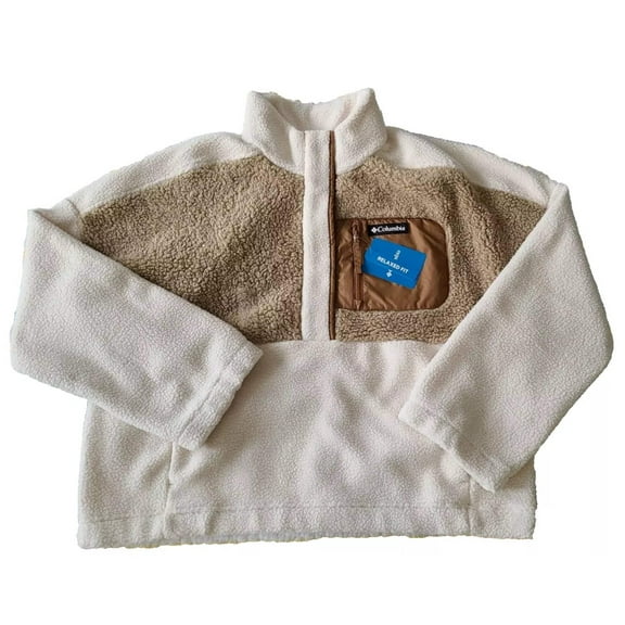 Columbia Women's Lodge Sherpa 1/2 Snap Fleece Pullover