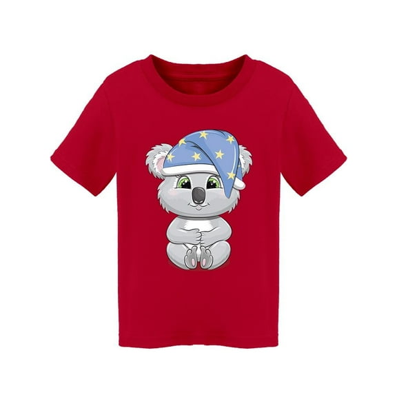 Koala With Sleeping Hat T-Shirt Toddler -Image by Shutterstock, 4 Toddler