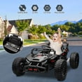 thumbnail image 4 of Yeshouse 24V Kids Ride on UTV, Electric Powered Toddler Ride on Toy Car with Remote Control, LED Lights, MP3 Player, Bluetooth, White, 4 of 7