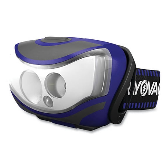 Sportsman Outdoorsman Headlight, 3 AAA, 200 Lumens, Blue/Silver/Black | Bundle of 2 Each