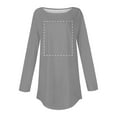 thumbnail image 5 of T Shirt Personalizzata Donna Stampa Fronte Retro T Shirt Con Stampa Personalizzata Progetta Maglietta Personalizzata Su Richiesta Maglia Donna Il Proprio Design O Foto Tee T Work Blouse plus Size plus, 5 of 7