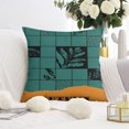 thumbnail image 3 of Fall Is Here Maple Leaf Decorative Pillows Set Of 4, Linen Warm Colors Pillow Covers for Thanksgiving Home Decor, 3 of 5