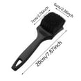 Tire Rim Brush Curved Cleaning Brush Tire Hub Brush Cleaning Tool Car