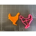 thumbnail image 5 of Coupe-Cookies Poulet/poules (3 Pouces) - Livraison Rapide - Bords Tranchants - Qualité Exceptionnelle, 5 of 5