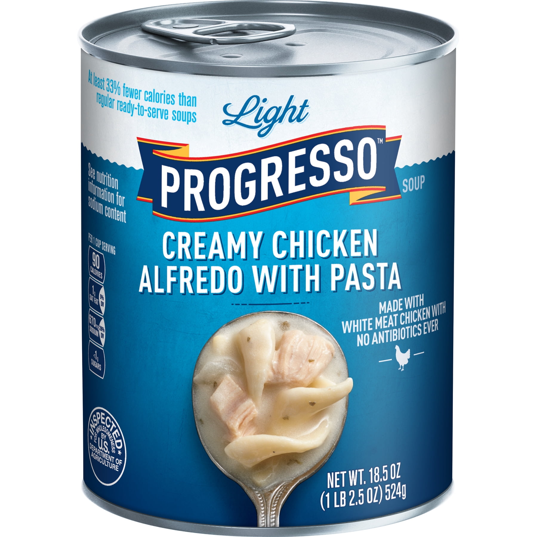 Progresso Light Creamy Chicken Alfredo With Pasta Soup, 18.5 oz