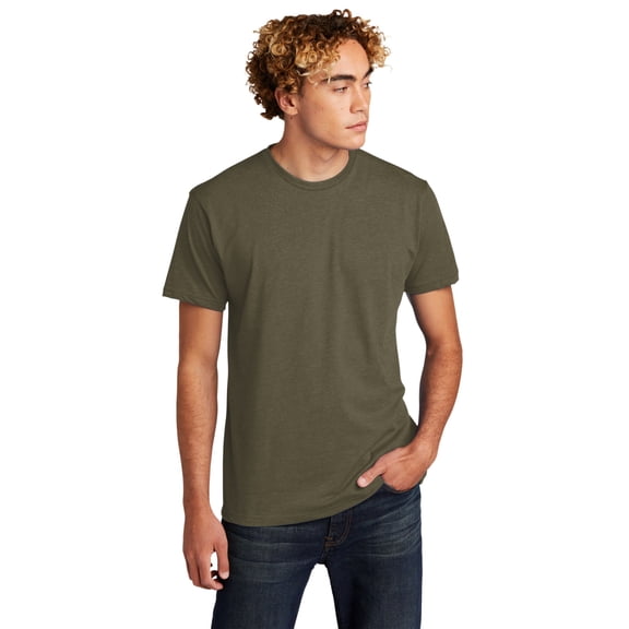 Next Level N6210 Adult Unisex CVC Crewneck T-Shirt - Military Green - XS