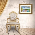 thumbnail image 3 of Bolokofsky, Ronald 18x13 Gold Ornate Wood Framed with Double Matting Museum Art Print Titled - Private Marina, 3 of 4