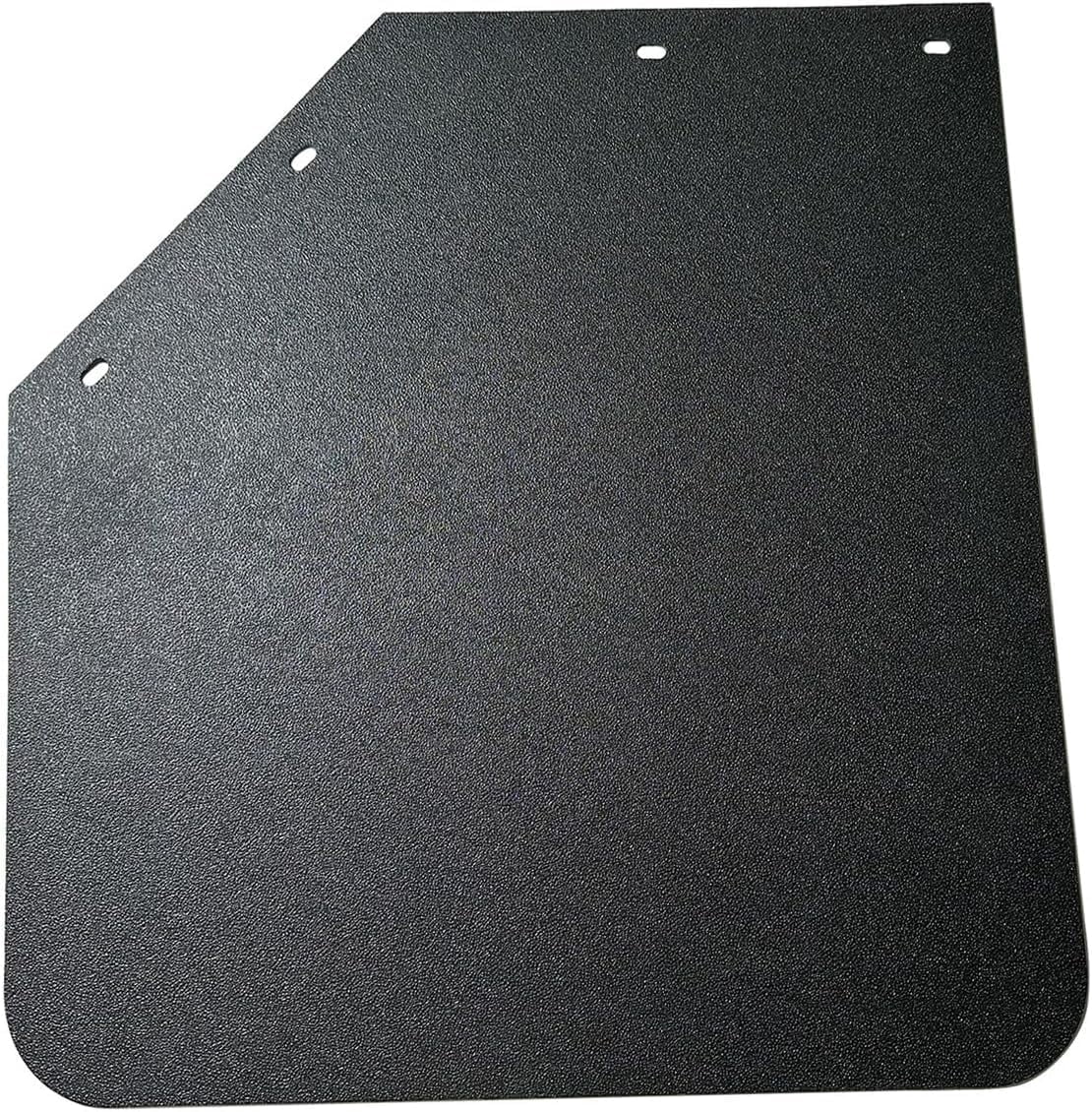 BST BSSP Pair Universal Heavy Duty Polymer Mudflaps 24x30 Inch, Black Angled Splash Guard Mud Flaps for Semi Trucks Tractor Trailer