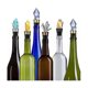 thumbnail image 4 of Stainless Steel Wine Stopper Inserts - 20pc Blank Metal Stoppers with Threaded Posts for DIY, Wood Turning, Wine Bottles, 4 of 5