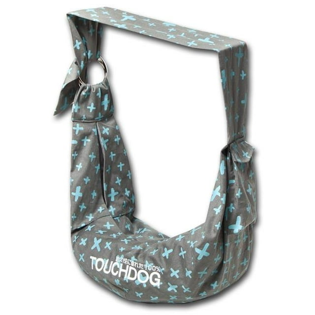 Touchdog B88GYMD Over-The-Shoulder Travel Sling Support pour Animaux de Compagnie - Gris - Taille Unique