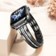 thumbnail image 5 of Correa para Apple Watch AIRSPO Slim dorada con diamante brillante 42/44/45/49/46 mm, 5 of 9