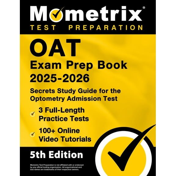 OAT Exam Prep Book 2025-2026 - Secrets Study Guide [5th Edition]
