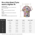 thumbnail image 5 of Kdxio Men's Hawaiian Shirt for Men Short Sleeve Shirt Cute Donuts Summer Casual Holiday Beach Button Down T-Shirts, 5 of 7