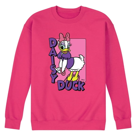 Disney - Daisy Duck - Men's Crew Neck Fleece Pullover