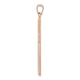 thumbnail image 3 of FJC Finejewelers 14 kt Rose Gold with Rhodium Cross Charm 39 mm x 20 mm, 3 of 6
