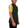 thumbnail image 2 of MSX Mens Green Bay Packers Polo Shirt, pac, L, 2 of 5