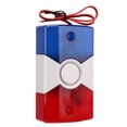 thumbnail image 4 of Alarma para exteriores, alarma de emergencia, sistema de alarma rojo y azul para suministros de emergencia de seguridad para el hogar, compacto y liviano, 4 of 8