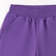 thumbnail image 5 of Loopsun Kids Boys Shorts 3 to 15 Years High Waist Pockets Outdoor Running Knee Length Pants, 5 of 5