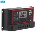 thumbnail image 3 of Controlador De Carga Solar, Regulador De Carga Solar LCD De Pantalla Grande Chip De Control Principal De Grado Industrial Para Uso Profesional Para Fines Generales, 3 of 7