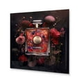 thumbnail image 2 of Designart "Perfume Scented Elegance Pink II" Fashion Perfume Metal Art Print, 2 of 5