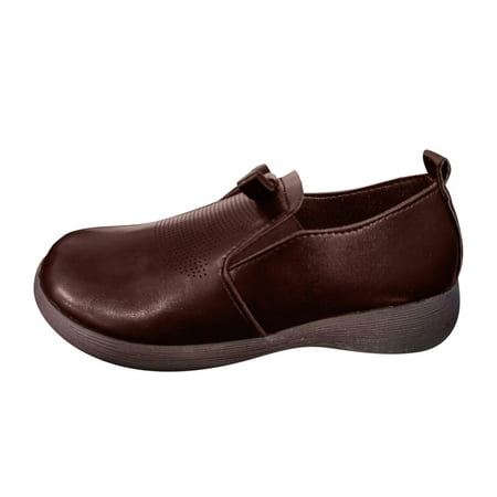 

Casual Shoes for Women Fashion Women S Casual Shoes Breathable Slip On Outdoor Leisure Shoes Women Casual Shoes Pu Brown 37