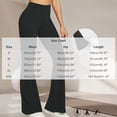thumbnail image 3 of KICILVS Flare Leggings For Women High Waist Yoga Pants with Pockets Soft Stretch Pants for Workout and Daily Wear Black, 3 of 8