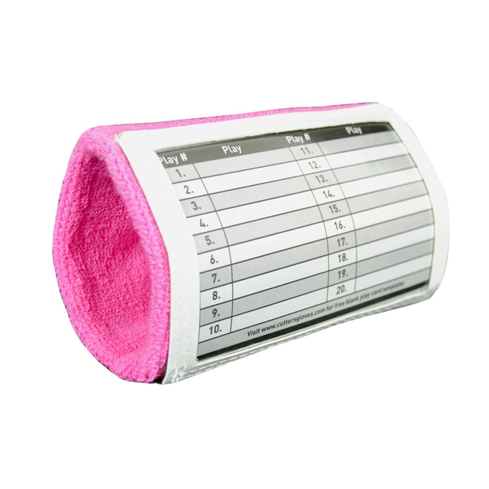 Cutters 0197MT Mini Triple Playmaker Wristcoach, one size, PINK