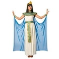 thumbnail image 5 of Morph Ladies Womens Cleopatra Costume Queen of the Nile Egyptian Goddess Theme Party Blue/White M, 5 of 7
