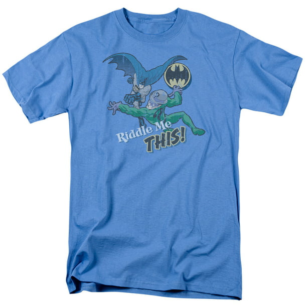 Trevco Batman Riddle Me This Short Sleeve Shirt X Large Walmart Com Walmart Com