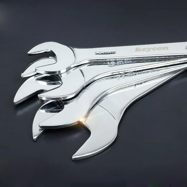 SEIWEI Open Ended Spanner Wrench Set Ultra Thin 3mm Thickness