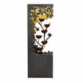 thumbnail image 2 of Fontaine Extérieure en Bol de Fleurs en Métal Gris avec Éclairage DEL Blanc Chaud - Extérieur, 2 of 5