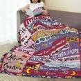 thumbnail image 6 of Nanen to My Bestie Throw Blanket Best Friend Blanket Gifts for Bestie Girls Women Friends BFF Graduation Birthday Friendship Gifts Throw Blankets for Bed Sofa Couch Travel 60"X80", 6 of 6