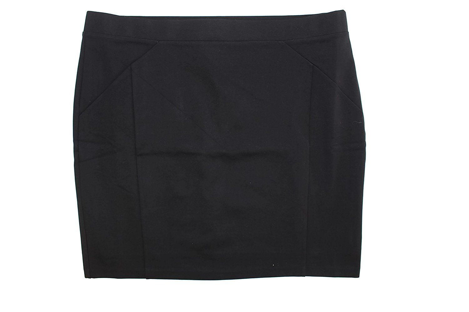 Small, Charcoal Mario Serrani Ladies Bodymagic Knit Skirt