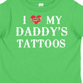 thumbnail image 4 of Inktastic I Love My Daddy's Tattoos Boys or Girls Toddler T-Shirt, 4 of 5
