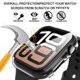 thumbnail image 3 of Funda protectora de pantalla Diruite para Apple Watch de 46 mm, paquete de 2, 3 of 7