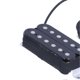 thumbnail image 3 of 2Pcs Humbucker 2‑Coil Electric Guitar Pickup Frameless Instrument Accessories 50# 52#Black, 3 of 4