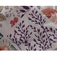 thumbnail image 5 of oneOone Georgette Viscose Purple Fabric Florals Fabric For Sewing Printed Craft Fabric By The Yard 42 Inch Wide, 5 of 6