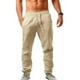 thumbnail image 1 of Pantalón De Algodón Y Lino Para Hombre, Playa, Descanso,yoga, 1 of 6