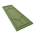 thumbnail image 6 of Ekena Millwork 12"W x 60"H True Fit PVC Shaker Fixed Mount Shutters, Moss Green (Per Pair - Hardware Not Included), 6 of 9