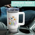 thumbnail image 5 of 40oz Speech Therapy Gift Tumbler for SLP | Therapist & Speech Language Pathologist Appreciation Gifts | Stainless Steel Water Bottle with Handle, 5 of 6