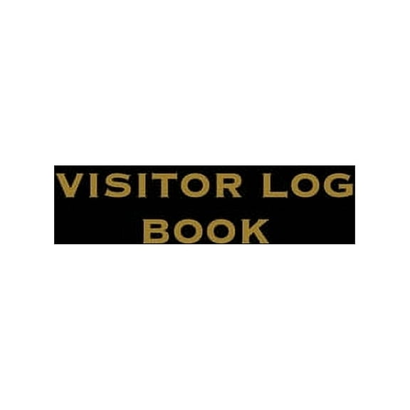 Visitor Log Book: Guest Register, Visitors Sign In, Name, Date, Time, Business, Guests Contact Tracing, Vacation Home, J, (Paperback)