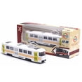 thumbnail image 1 of Classic Train Tram Diecast Pull Back Model with LED Music Developmental Kids Toy, 1 of 10